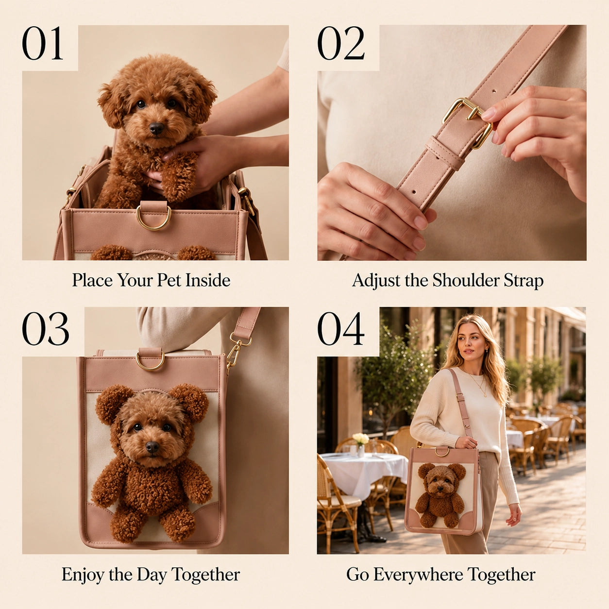 MomoBear™ Dog Carrier Bag